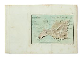 CAPRI.  Hadrawa [or Hadrava], Norbert. Ragguagli di Varii Scavi, e Scoverte di Antichità fatte nellIsola di Capri.  1793
